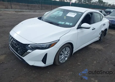 2025 Nissan Sentra S from USA, damaged, VIN 3N1AB8BV2SY326545